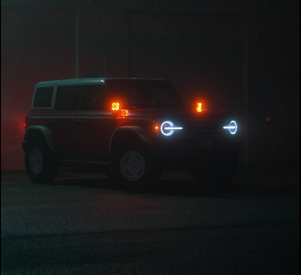 Bronco Build: Tenraytech Halo 6-Inch Lights Elevate Its Combat Presence