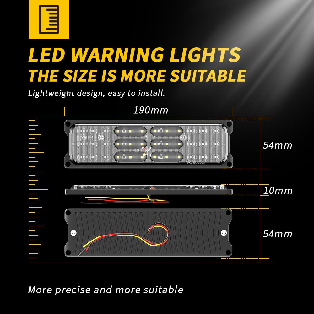 Tenraytech Truck Side Lights – Waterproof Ground Illumination Lights