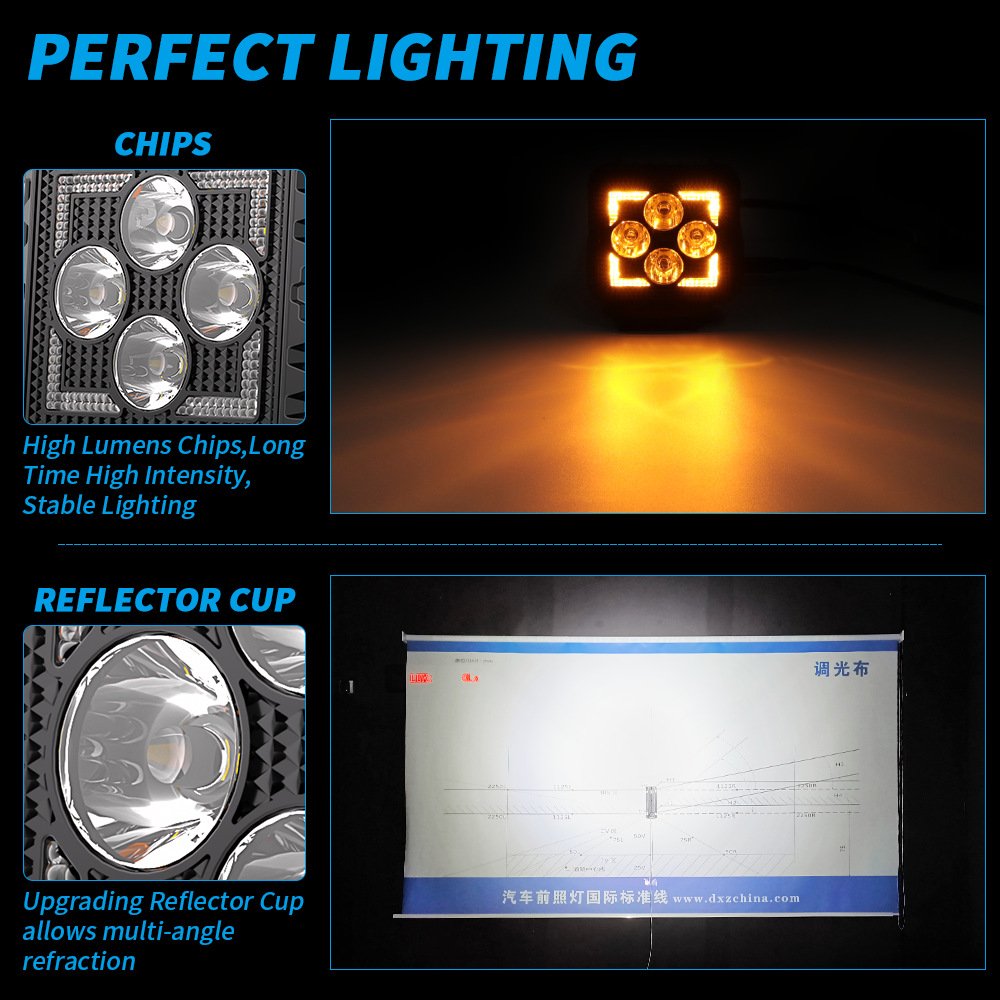 Black Warrior BF3-A4 LED Work Light