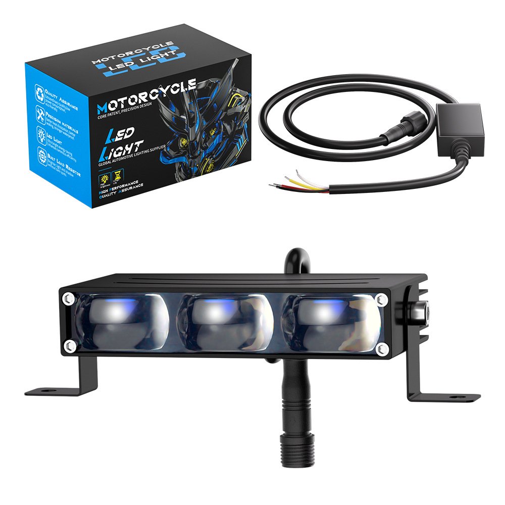 Tenraytech New LED Grille Spotlight (9-60V), Dual-color (Yellow & White)