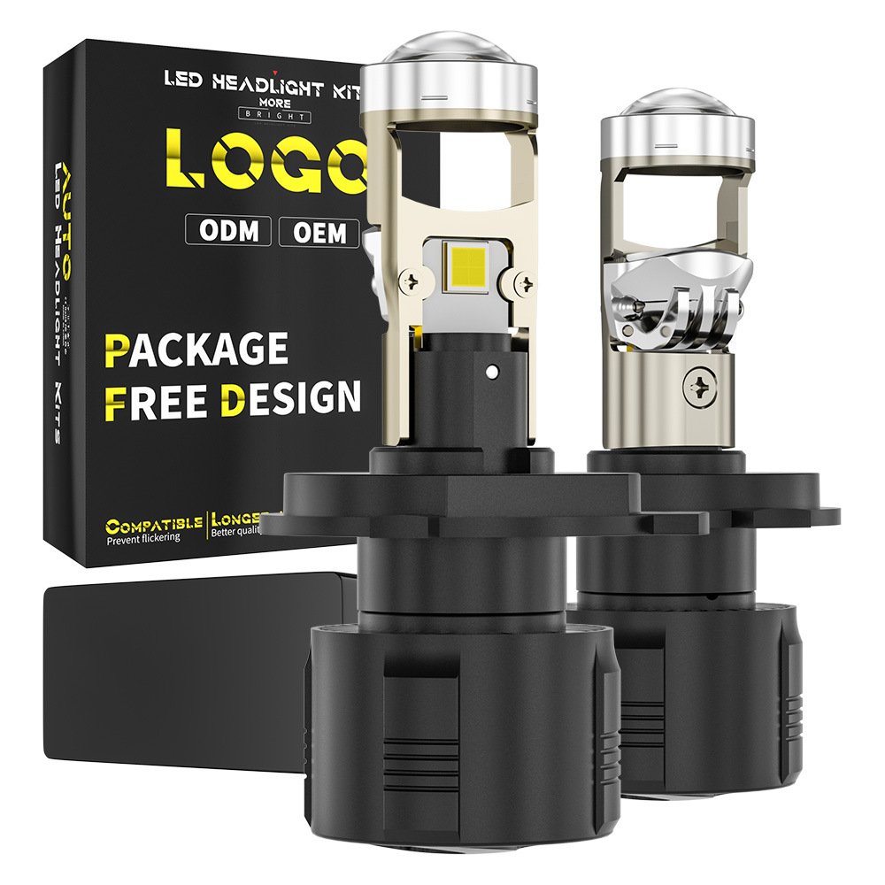 Tenraytech A80 High – Low Beam LED Projector Headlight