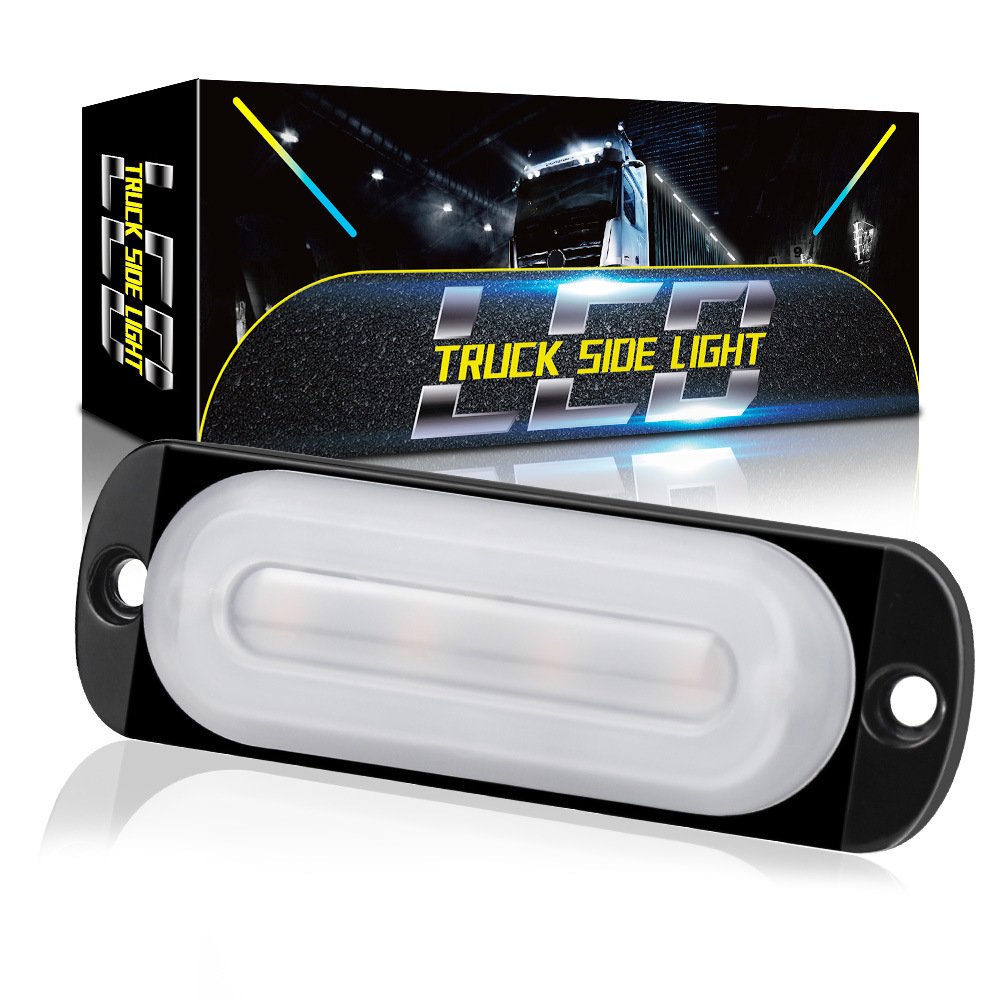 Tenraytech Car Side Marker Warning Light 12-24V