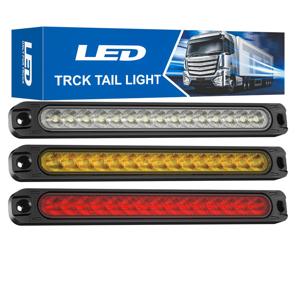 Tenraytech 15-LED Long Strip Side Light for Car Tail