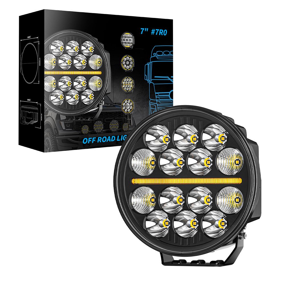 Tenraytech 4×4 Off-Road Light – 7-Inch Round LED Driving Light