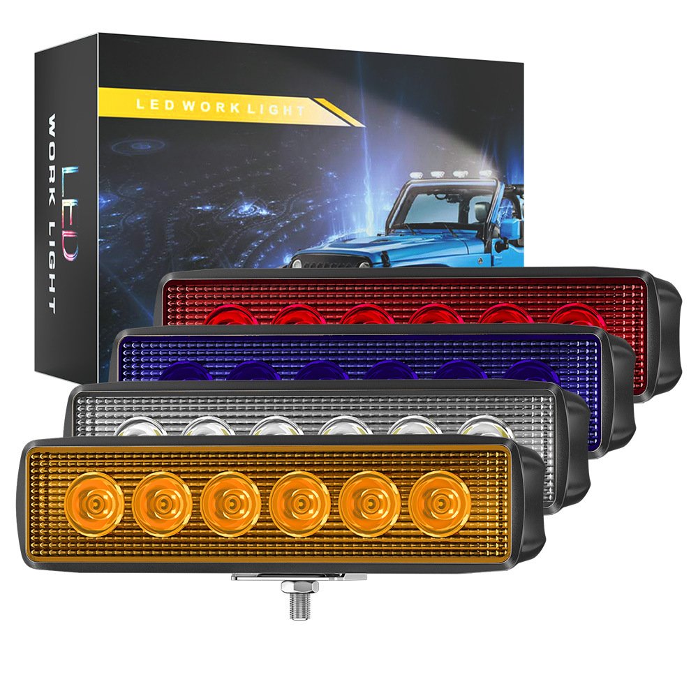 Tenraytech 6-inch 18W Car LED Work Light