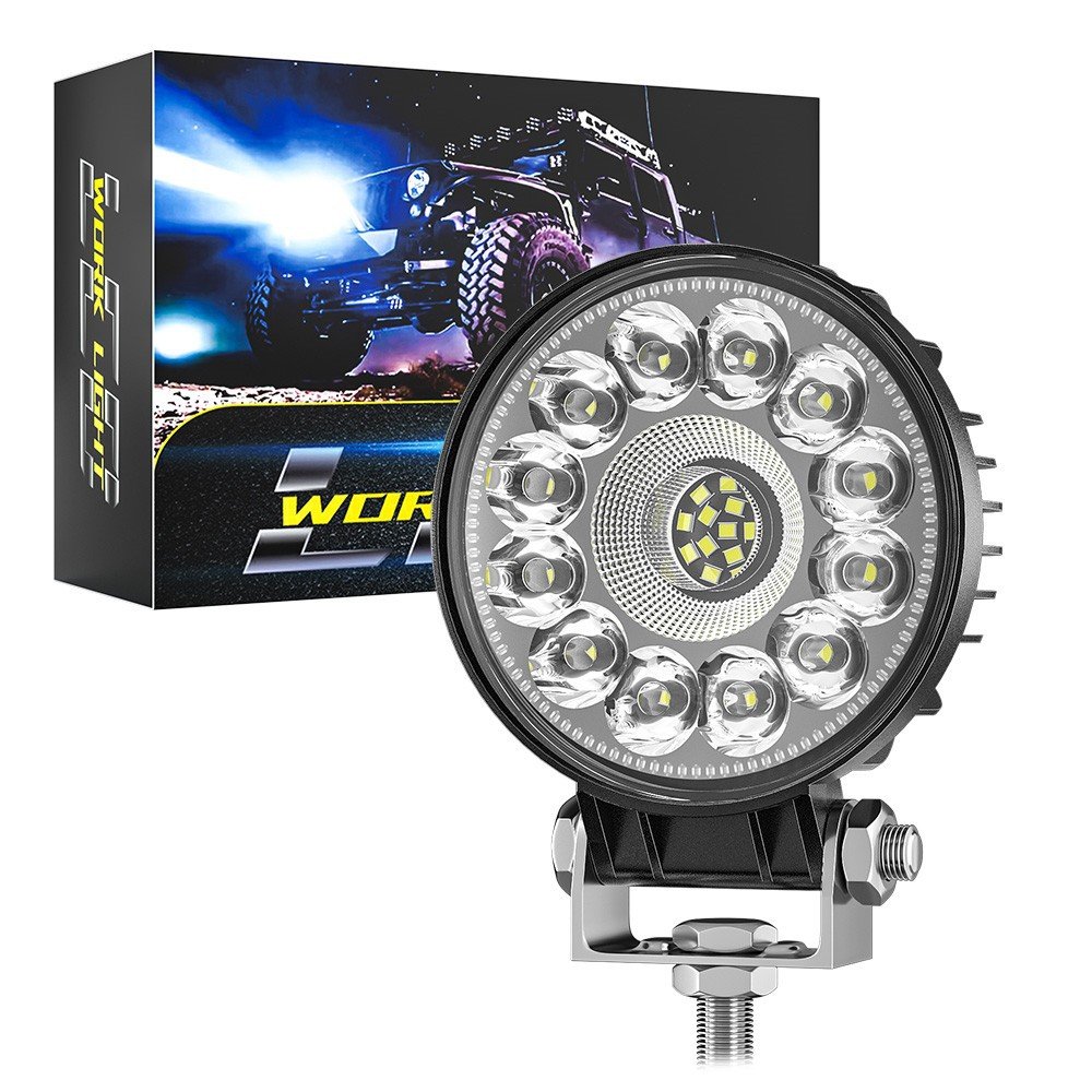Tenraytech Automotive LED Work Light Round