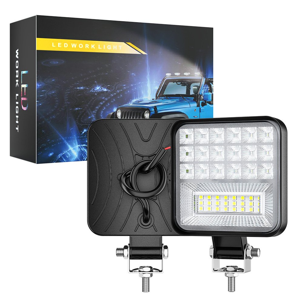 Tenraytech New 3-inch Mini Square LED Work Light