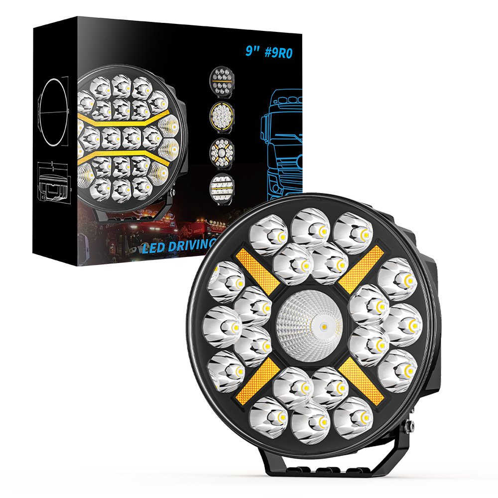 Tenraytech 9R04 European Truck Searchlight – High – Power 9 – Inch Spotlight