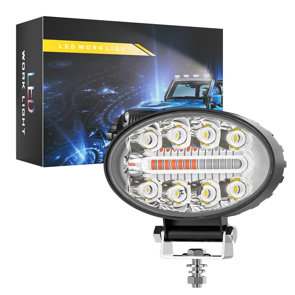 Tenraytech Oval 8-LED Automotive Work Light