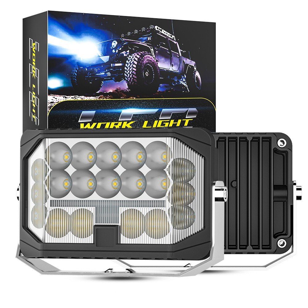 Tenraytech 7-inch LED Work & Driving Light for Car Modification