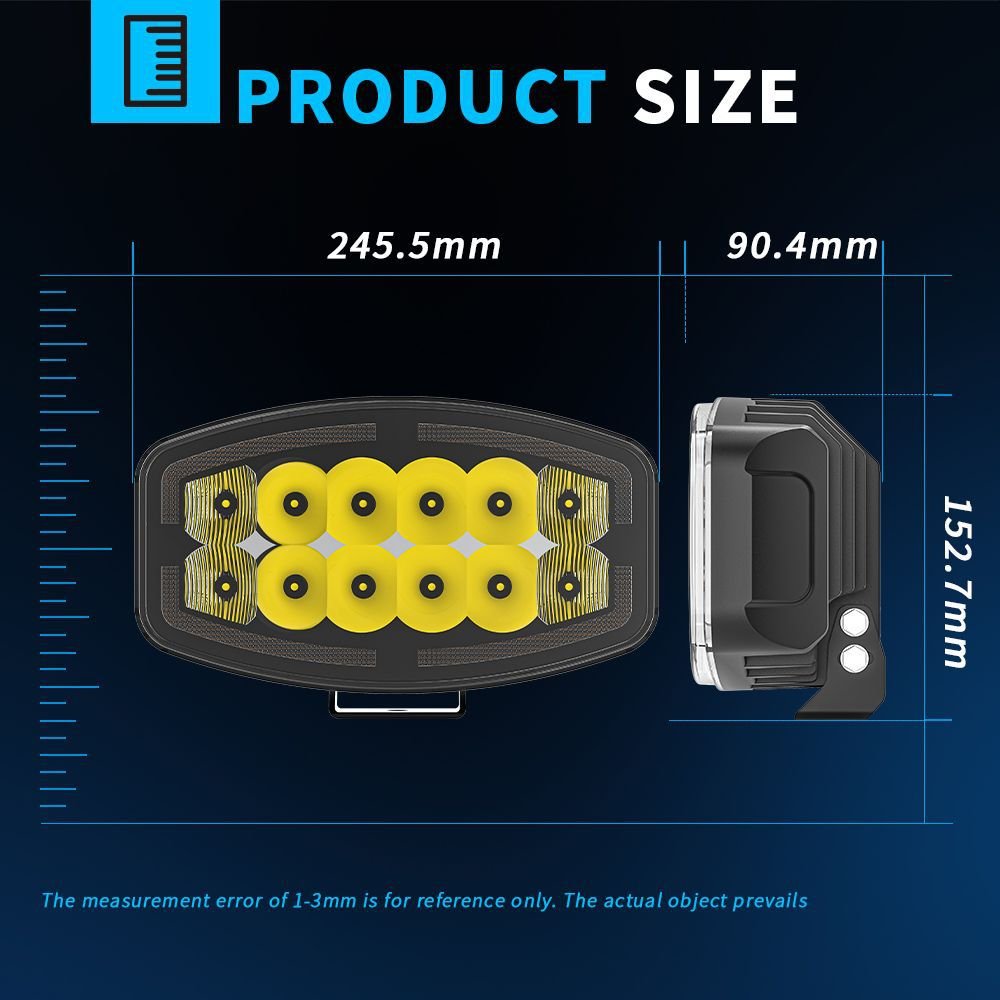 Tenraytech New Arrival 10-Inch C03 Automotive Work Light