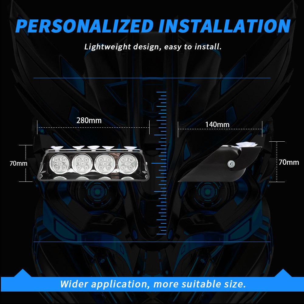 Tenraytech New Suction-Cup Strobe Light S20