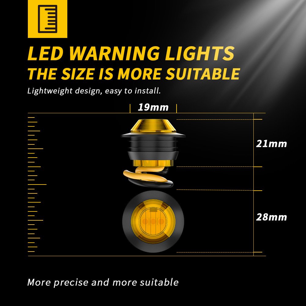 Tenraytech Eagle Eye Light, Truck Side Light, Clearance Indicator Light