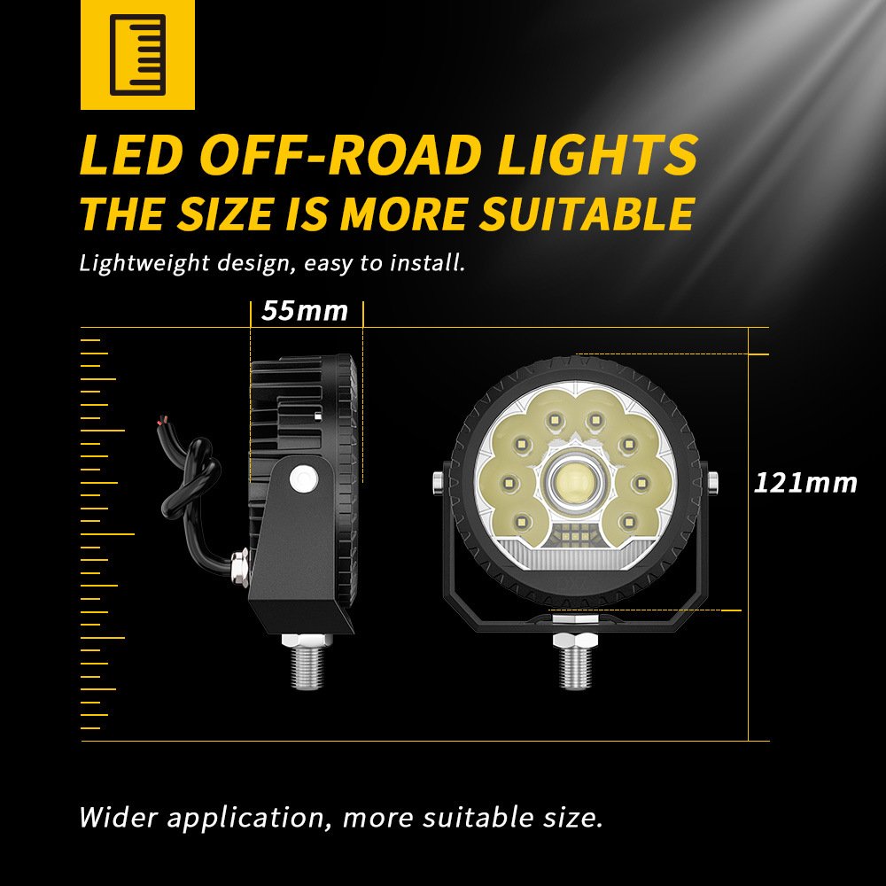 Tenraytech Hot-Selling New Automotive LED Work Light Spotlight