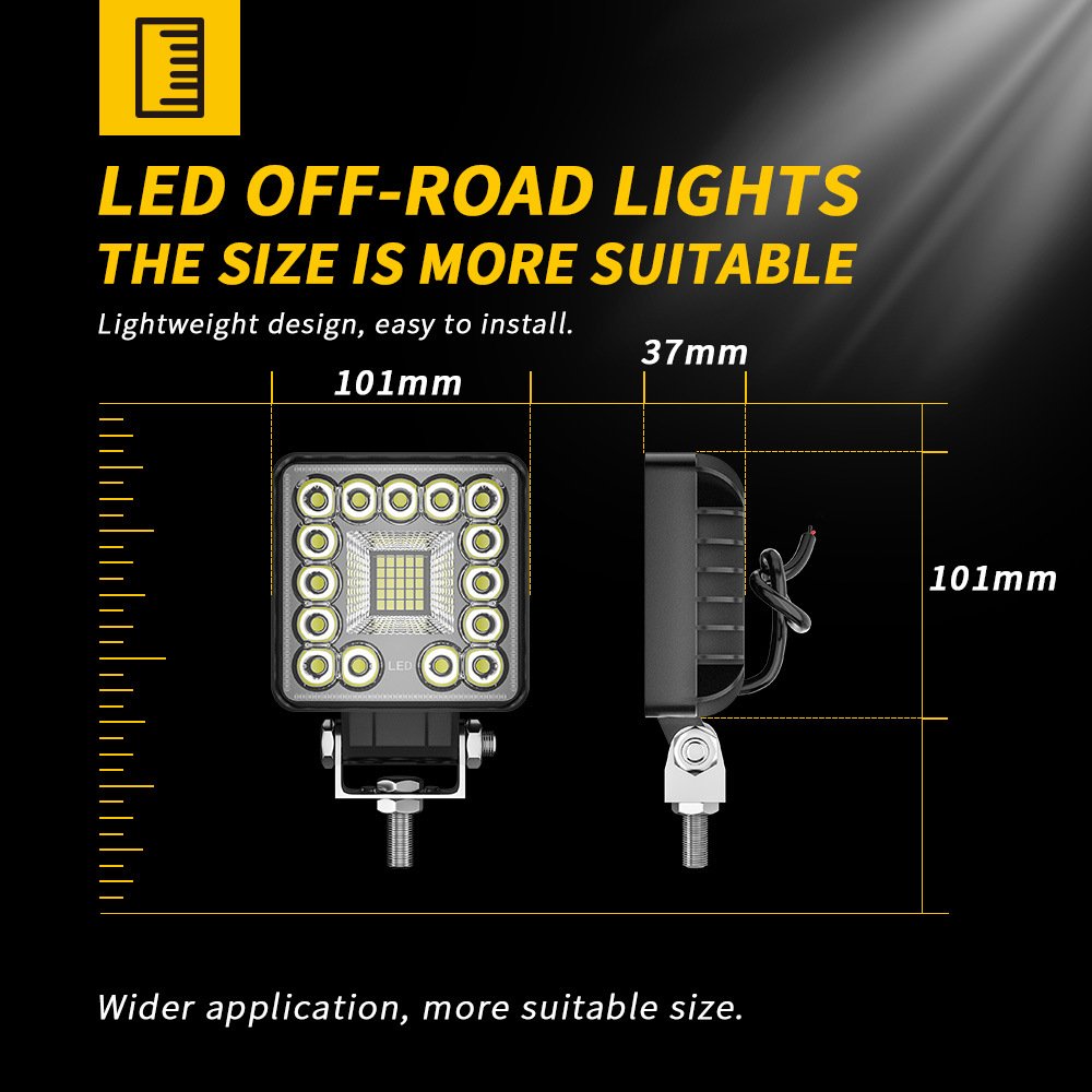 Tenraytech Work Light Manufacturer High Brightness Lighting for Off-road Vehicle, Truck and Car