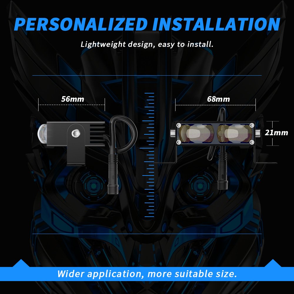 Tenraytech Car Grille LED Spotlight