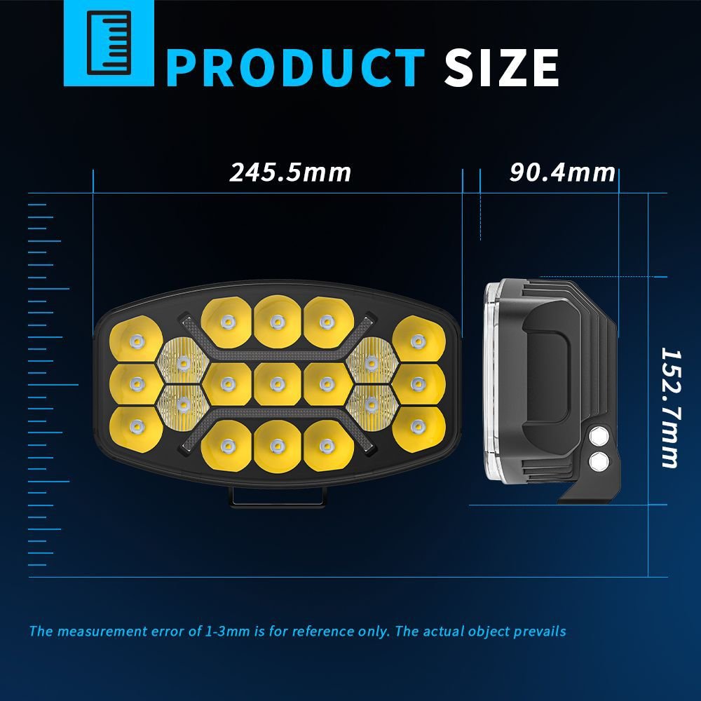 Tenraytech 10-inch C02 Automotive LED Work Light