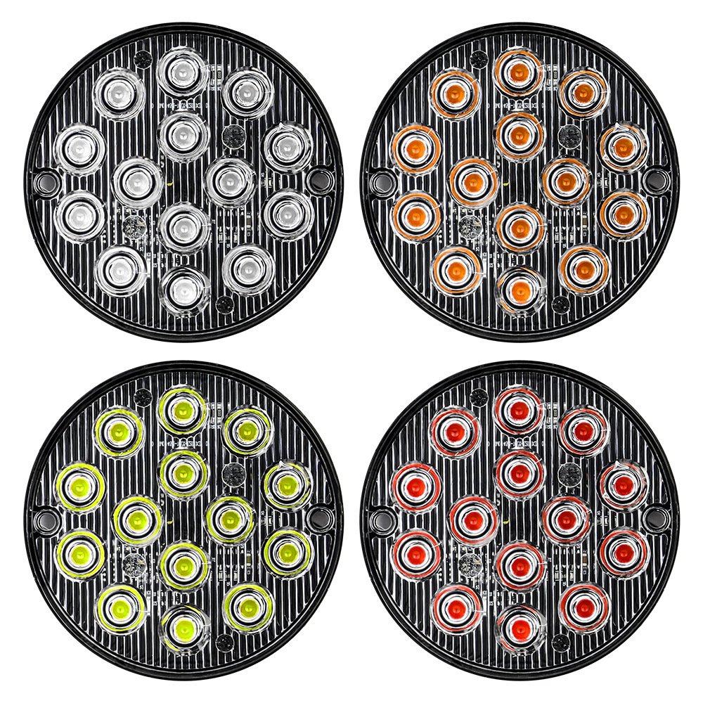 Tenraytech Ultra – thin Round 14 – LED Side Signal Warning Light