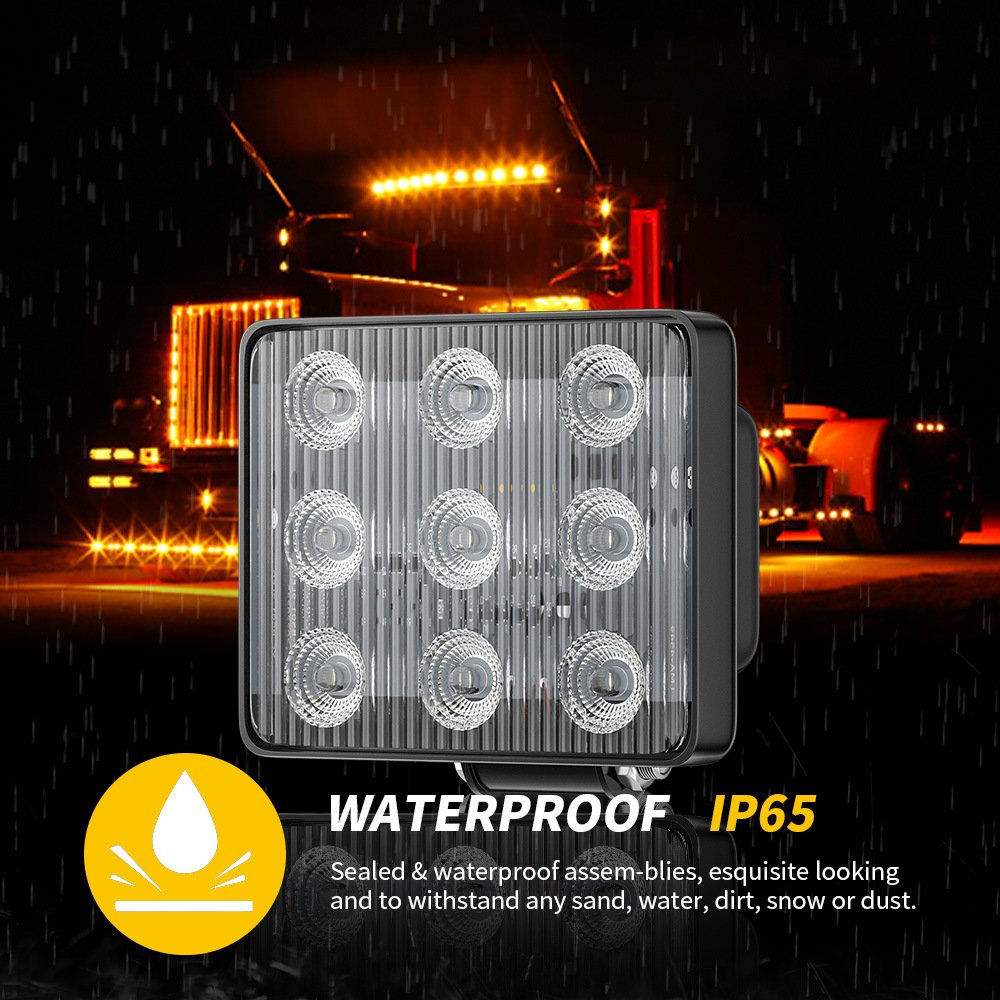 Tenraytech 12-24V LED Strobe Warning Light for Trucks