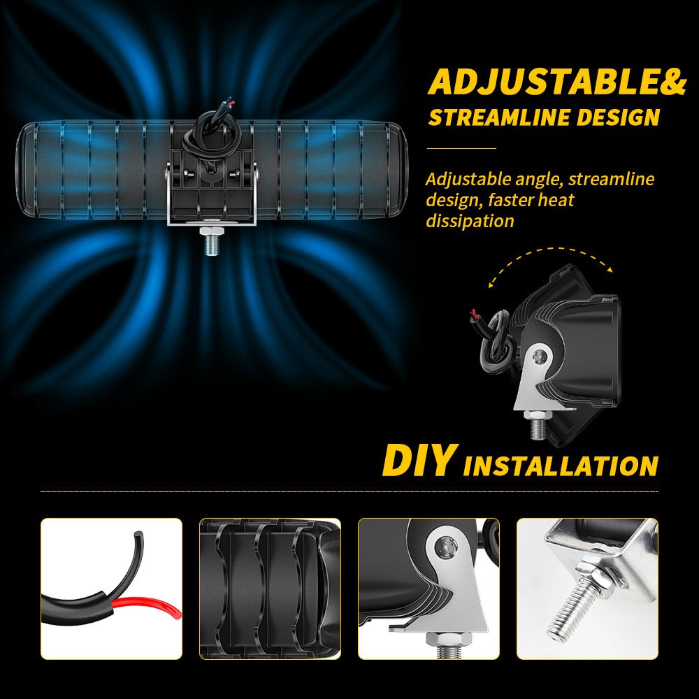 Tenraytech Car LED Work Light