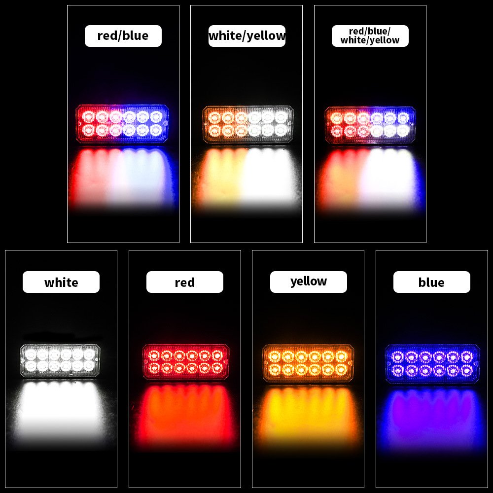 Tenraytech Car LED Side Light Waterproof 12LED