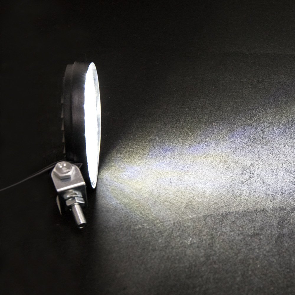 Tenraytech 4-Inch Round 14-LED 42W Automotive LED Work Light
