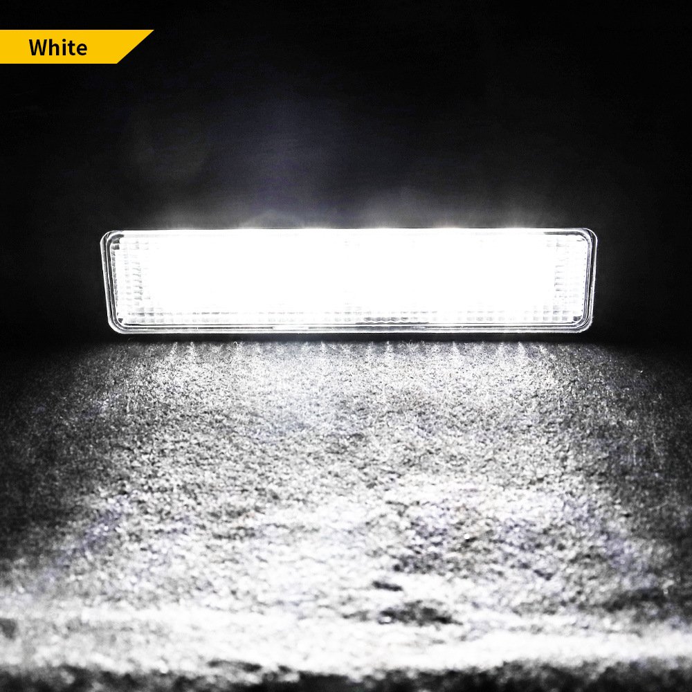 Tenraytech Straight LED Work Light 6-LED 18W DRL
