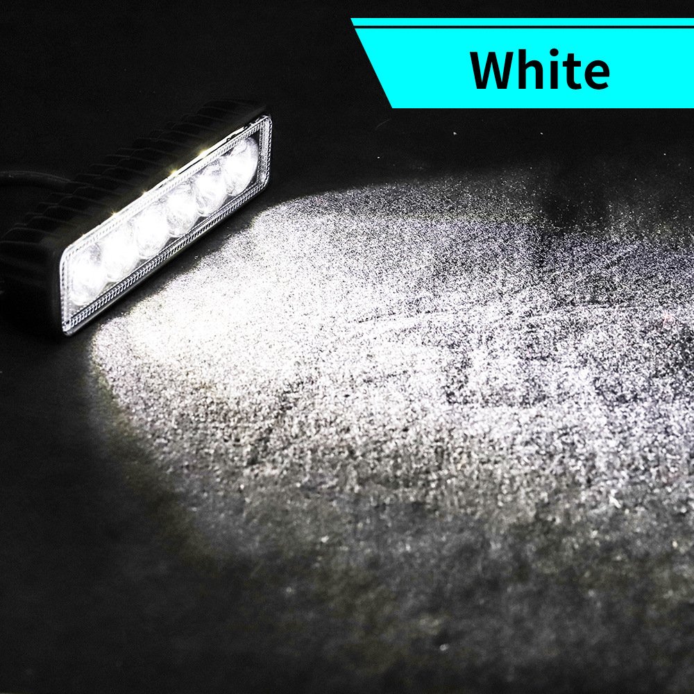 Tenraytech 6″ Straight 6-LED 18W Work Light