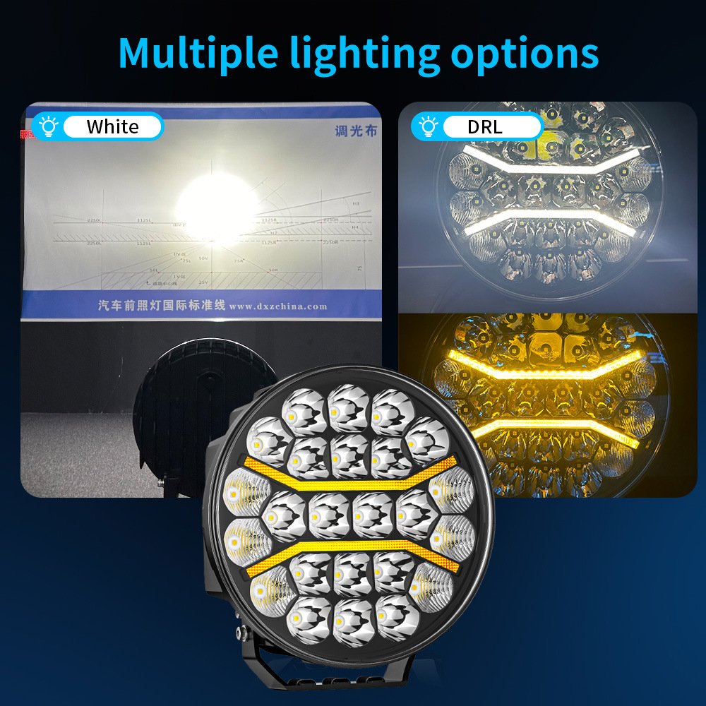 Tenraytech 9C02 European Truck Spotlight – High Power 9inch