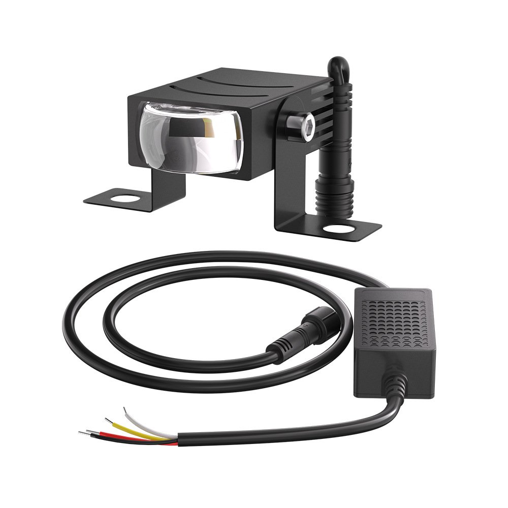 Tenraytech New LED Strobe Auxiliary External Motorcycle Spotlight (BS Model)