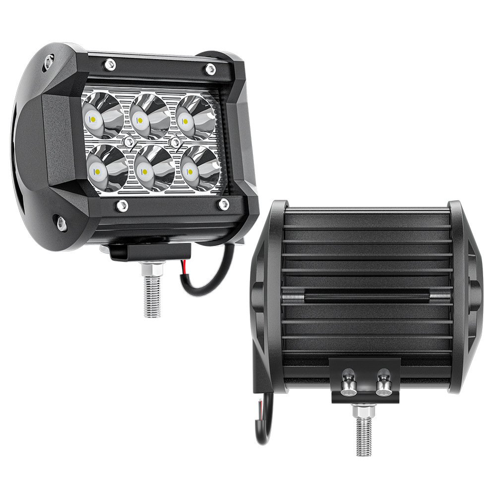 Tenraytech 4-Inch LED Light Bar 6LED 18W