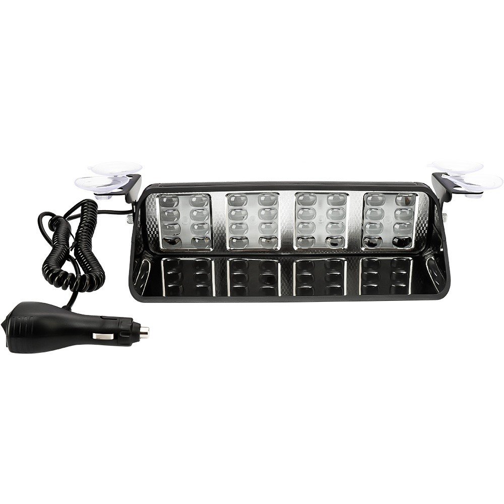 Tenraytech New S3 2-LED Suction-Cup Strobe Light