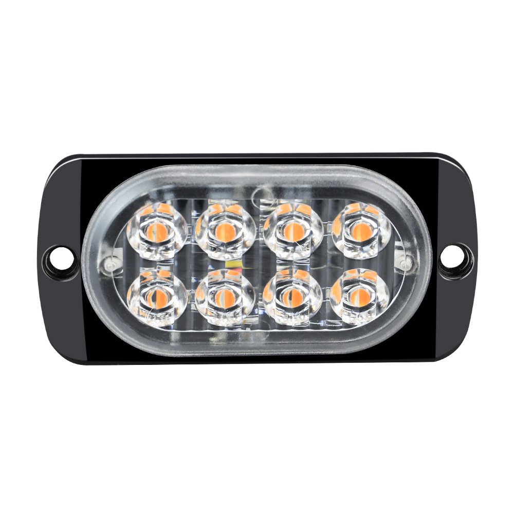 Tenraytech New Ultra-thin 8-LED Strobe Light