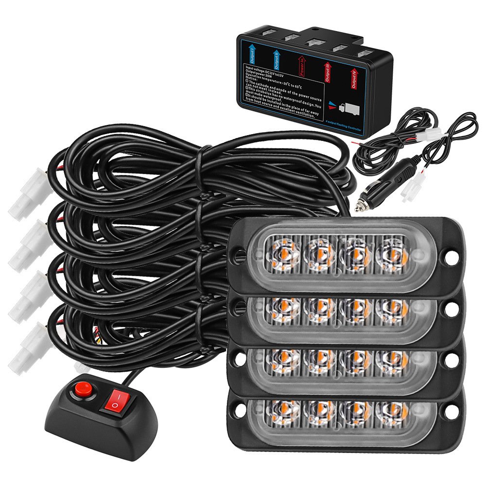 Tenraytech Grille Strobe Light