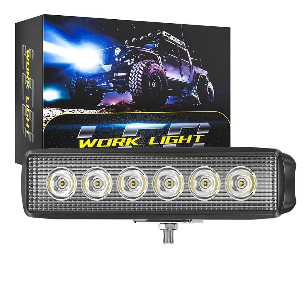 Tenraytech 6-inch 18W Car LED Work Light