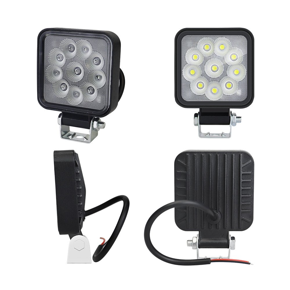 Tenraytech Mini Square 10-LED Automotive LED Work Light