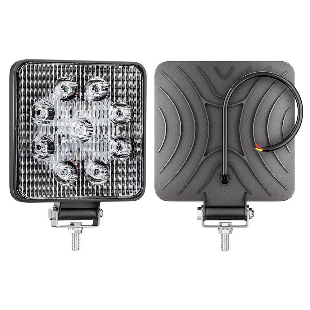 Tenraytech 4-Inch Square LED Work Light for Car