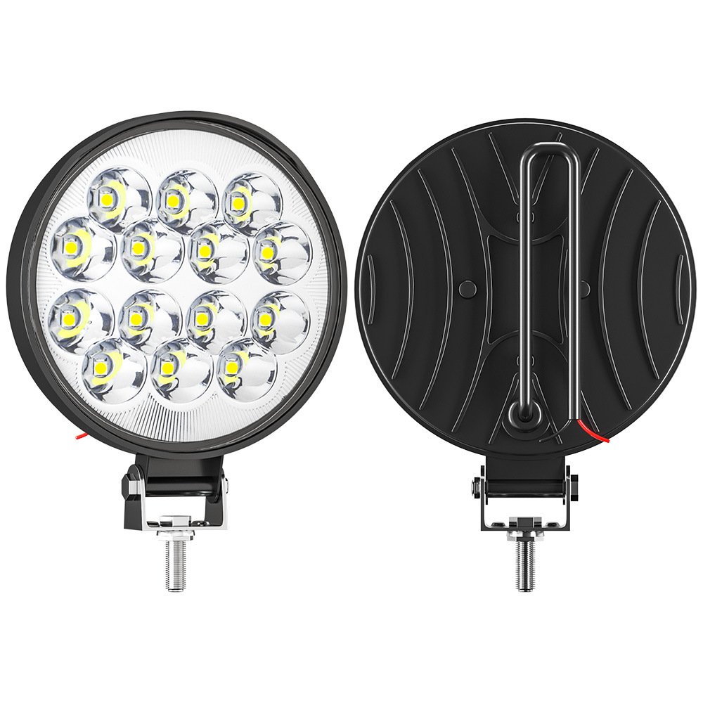Tenraytech 3-Inch Round 14-LED 42W Automotive Spotlight