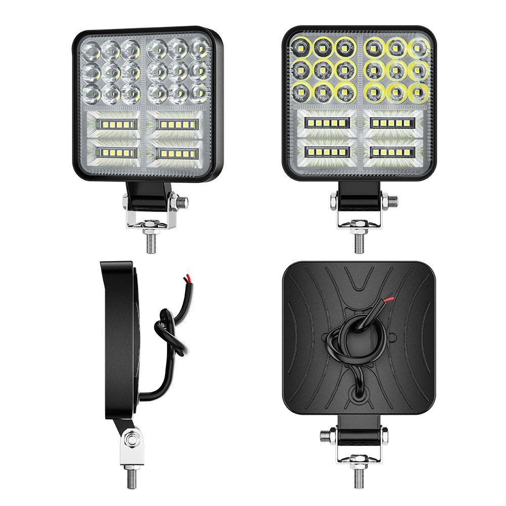 Tenraytech New 3″ LED Work Light (Mixed Light), 38-LED High – Brightness Mini Lamp