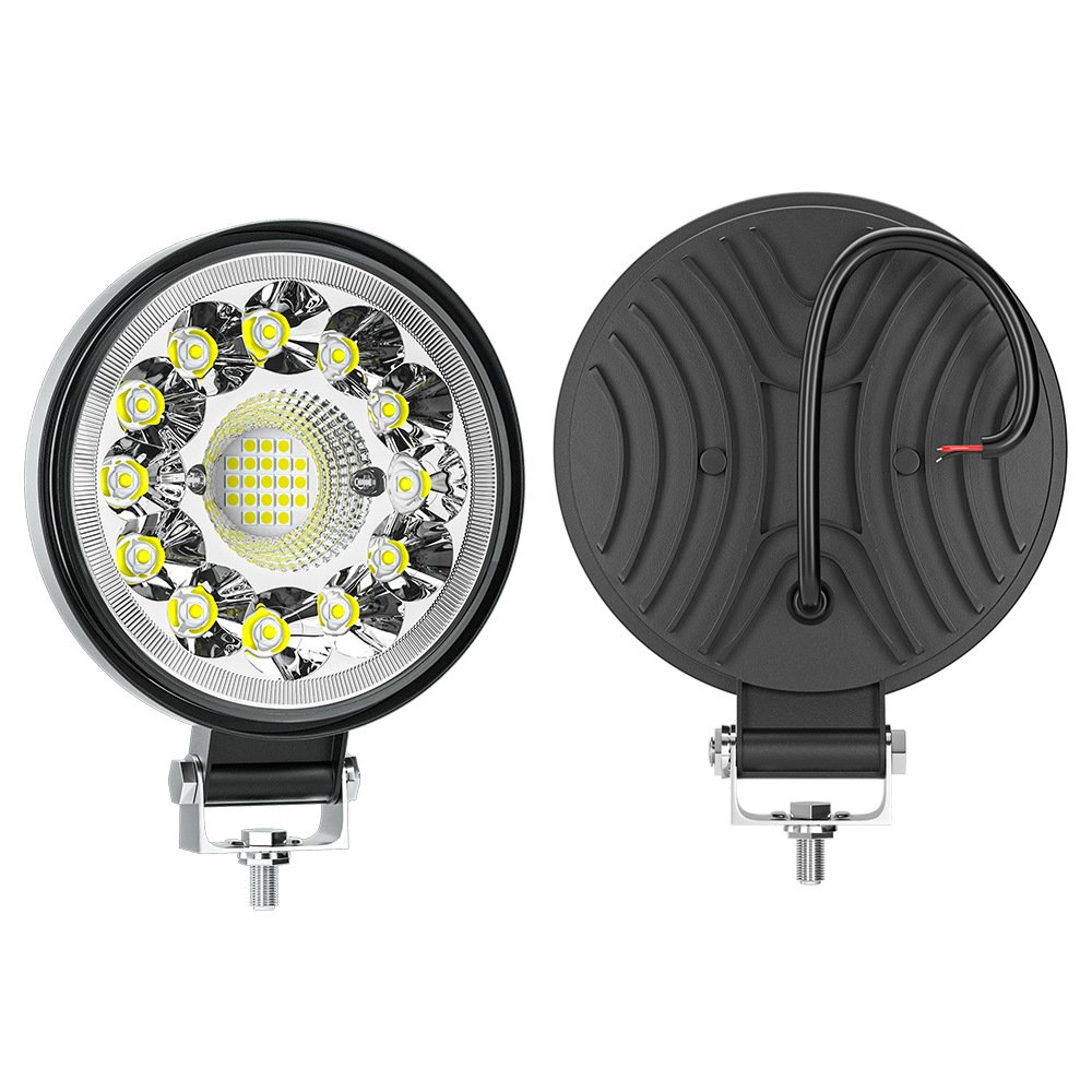 Tenraytech 4-Inch Round 33LED Car LED Work Light