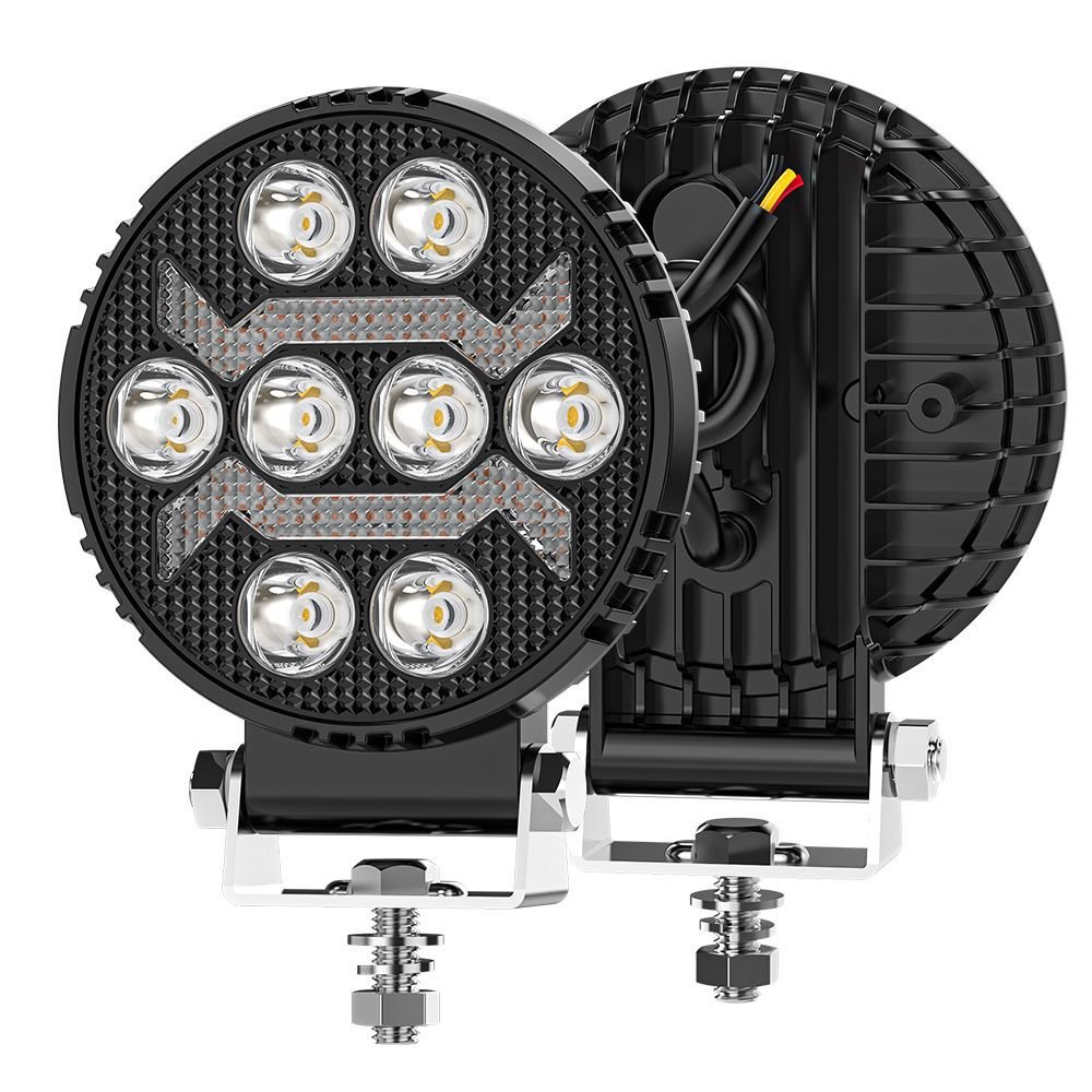 enraytech Black Warrior 4C-BW-Y8 Automotive LED Work Light & Auxiliary Light