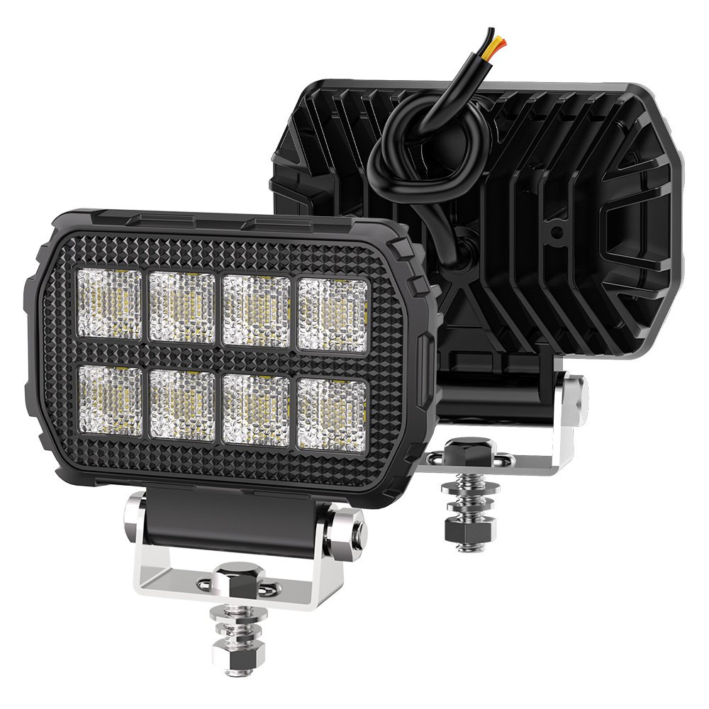 Tenraytech 4.5-inch Square New Automotive LED Work Light
