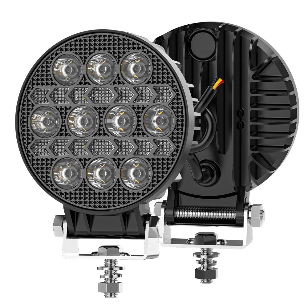 Tenraytech Black Warrior 4-inch DRL Round Work Light