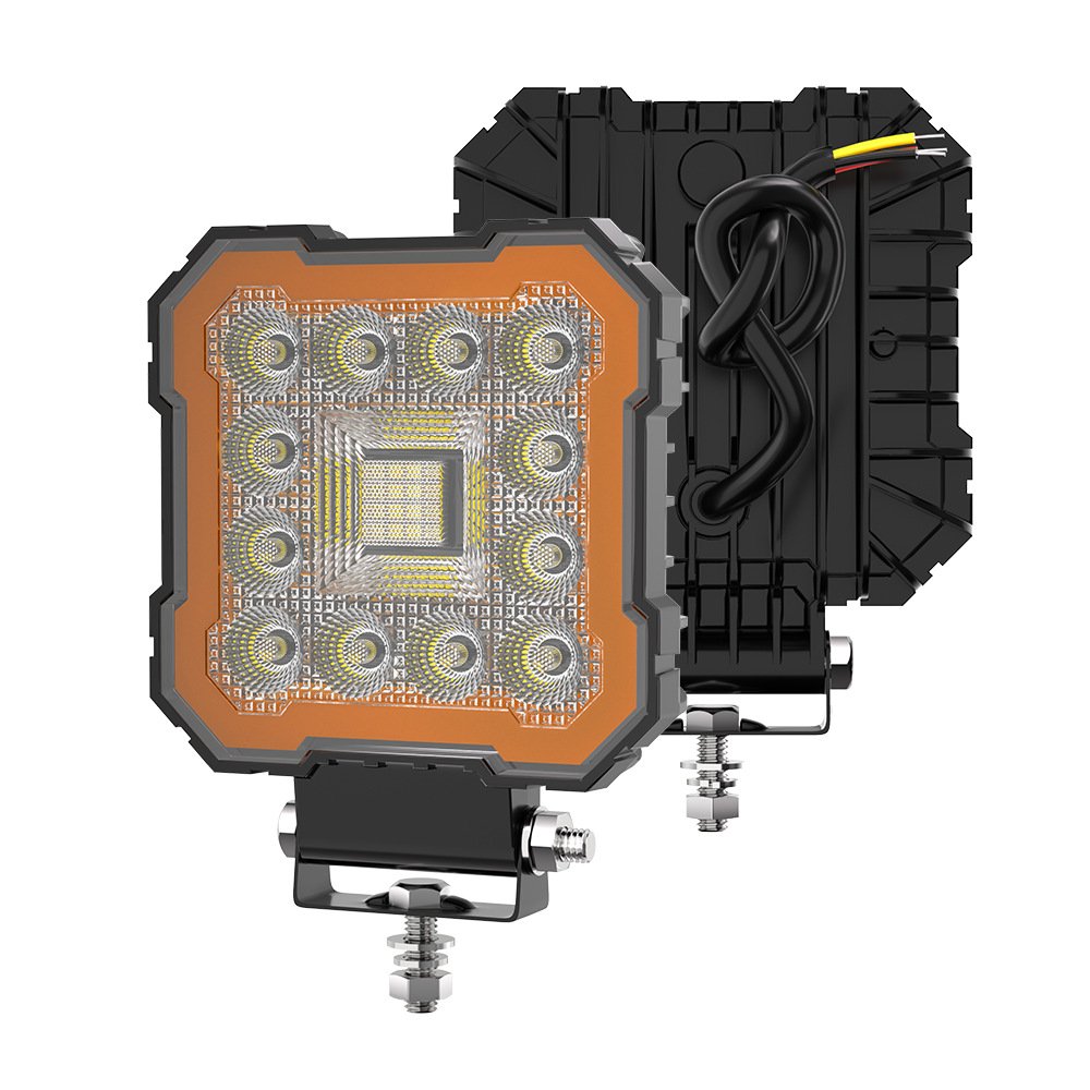 Tenraytech Factory Direct Sales: Round 4-inch RGB Mode LED Vehicle Light