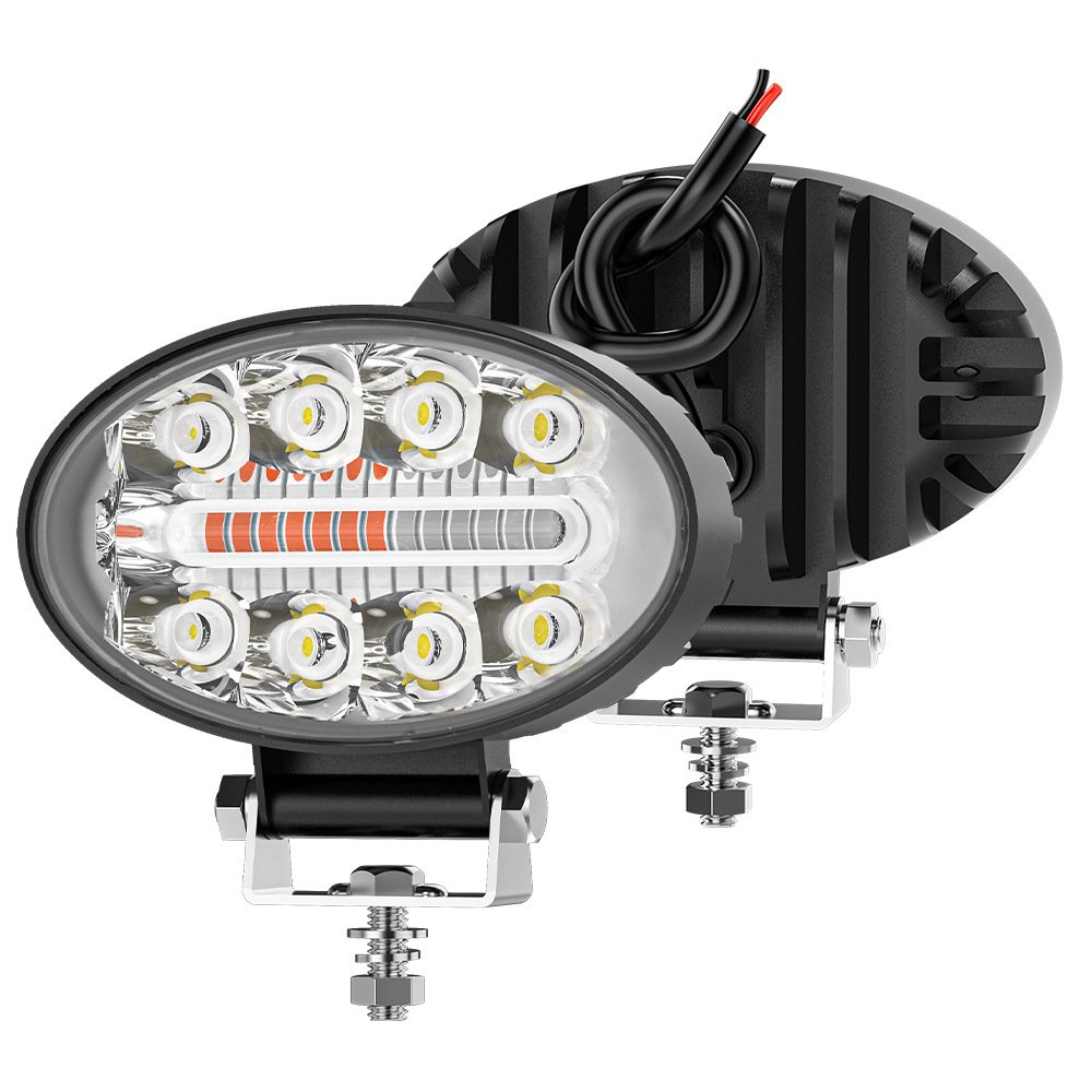 Tenraytech Oval 8-LED Automotive Work Light