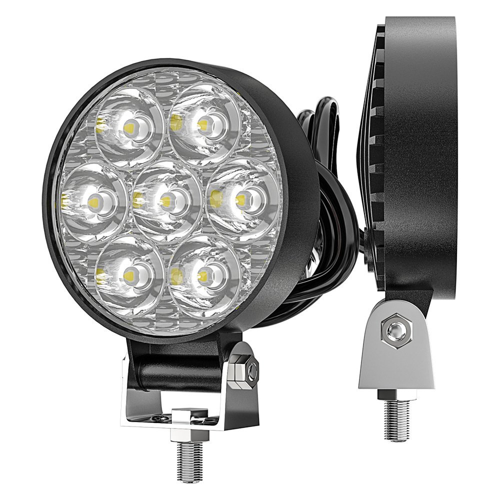 Tenraytech 2-Inch Round LED Motorcycle Light