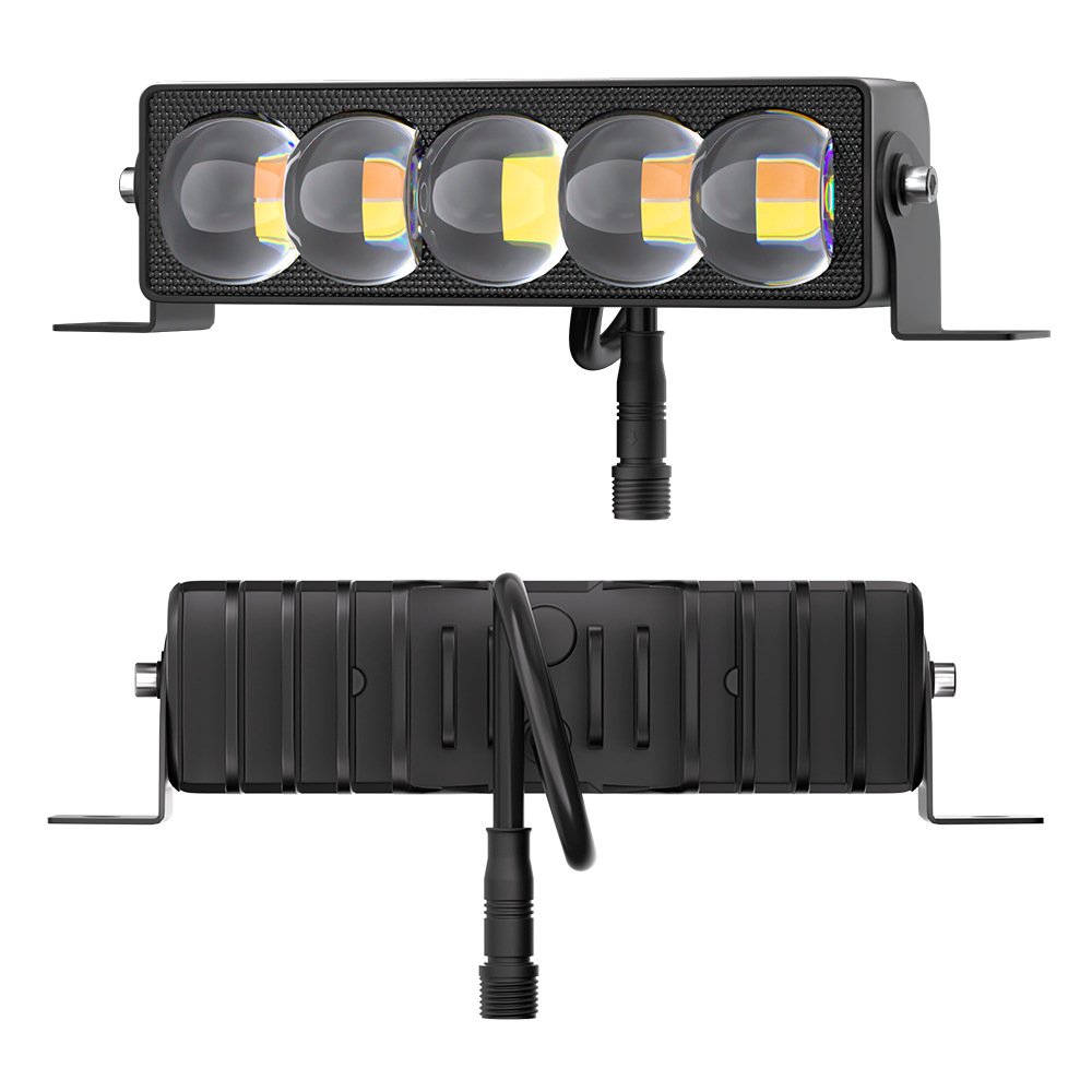 Tenraytech New 5-LED Motorcycle Spotlight