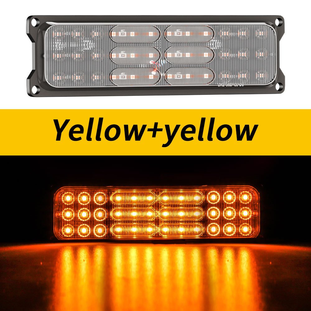 Tenraytech Truck & Lorry Side Light, Waterproof Ground-Illuminating Light