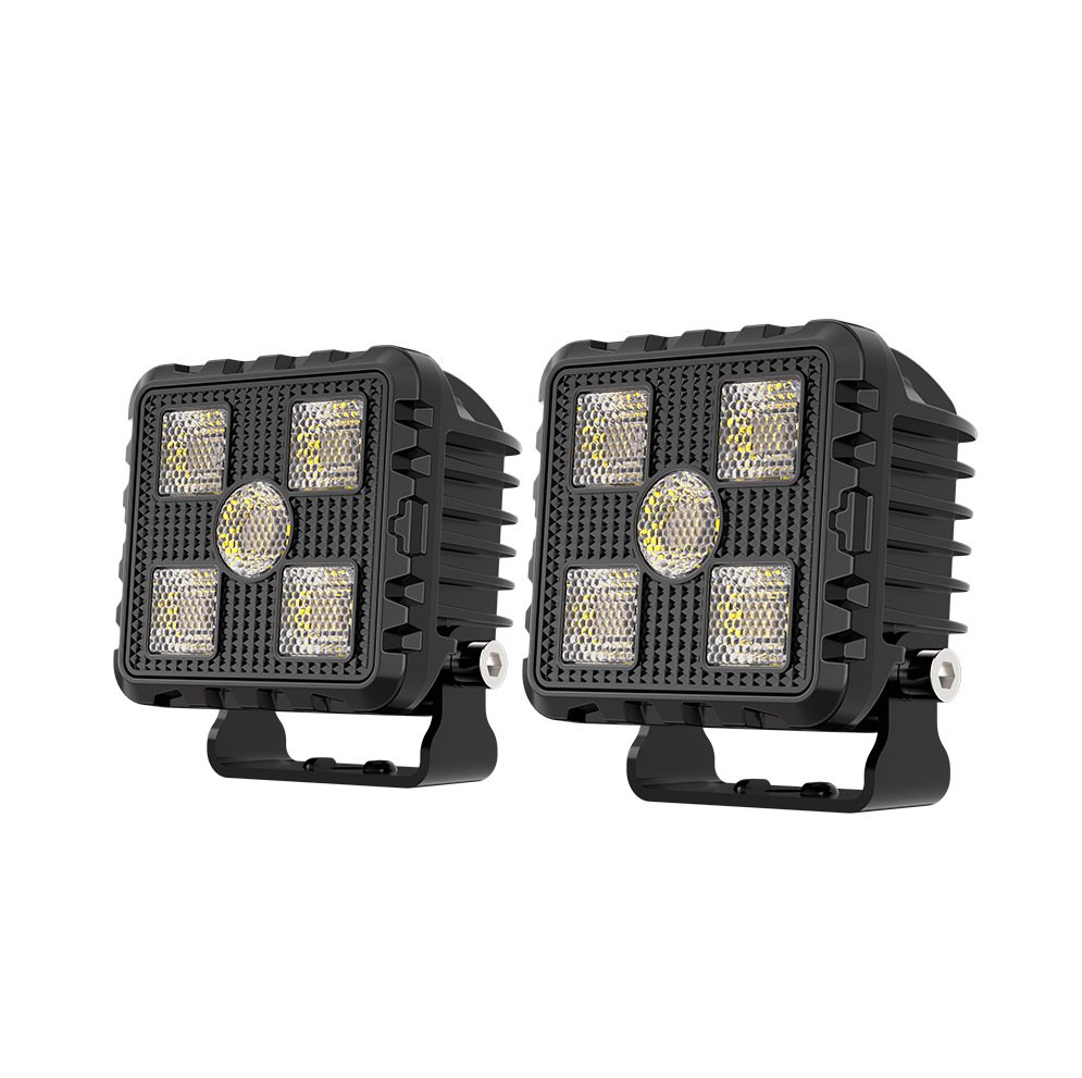Tenraytech BF3 3-Inch Square LED Work Light 20W (2pcs)