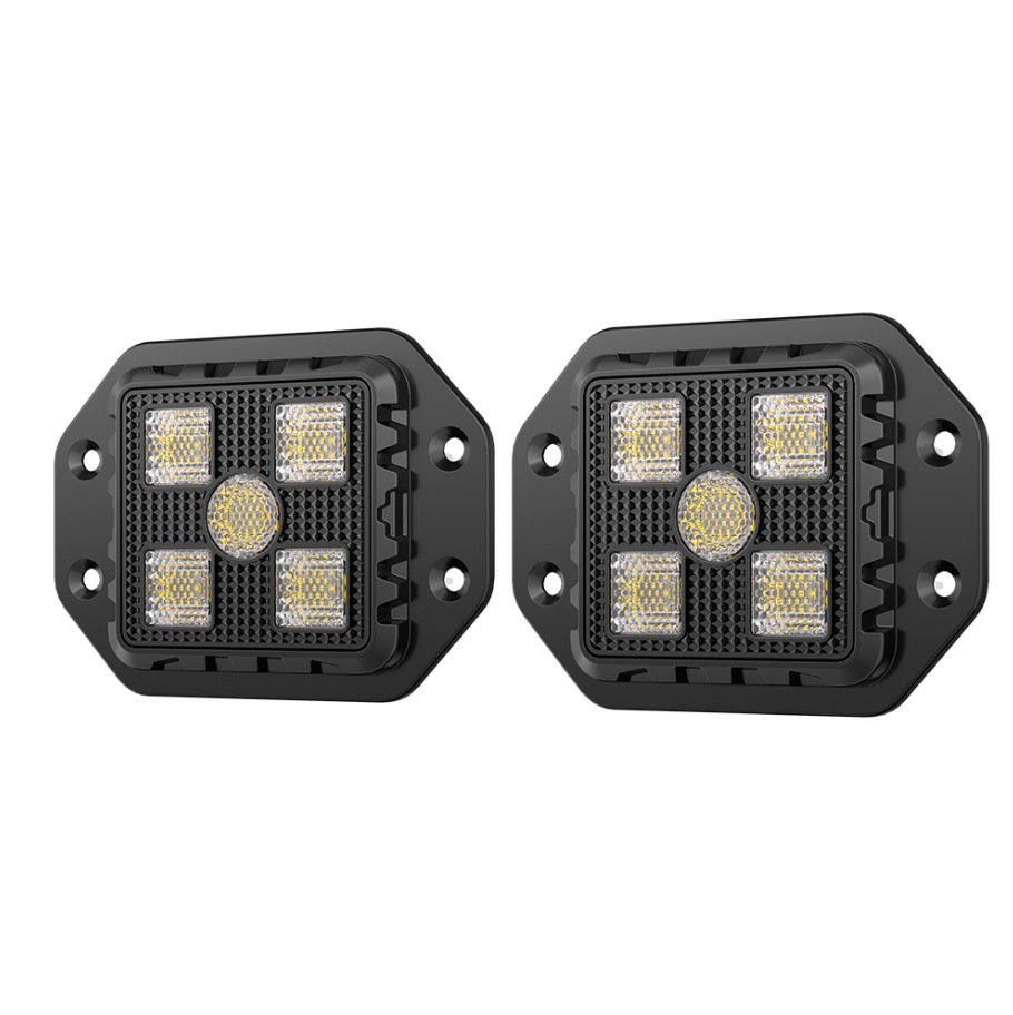 Tenraytech BF3 3-Inch Square LED Work Light 20W (2pcs)